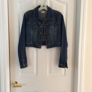 EUC. Michael Kors cropped jean jacket